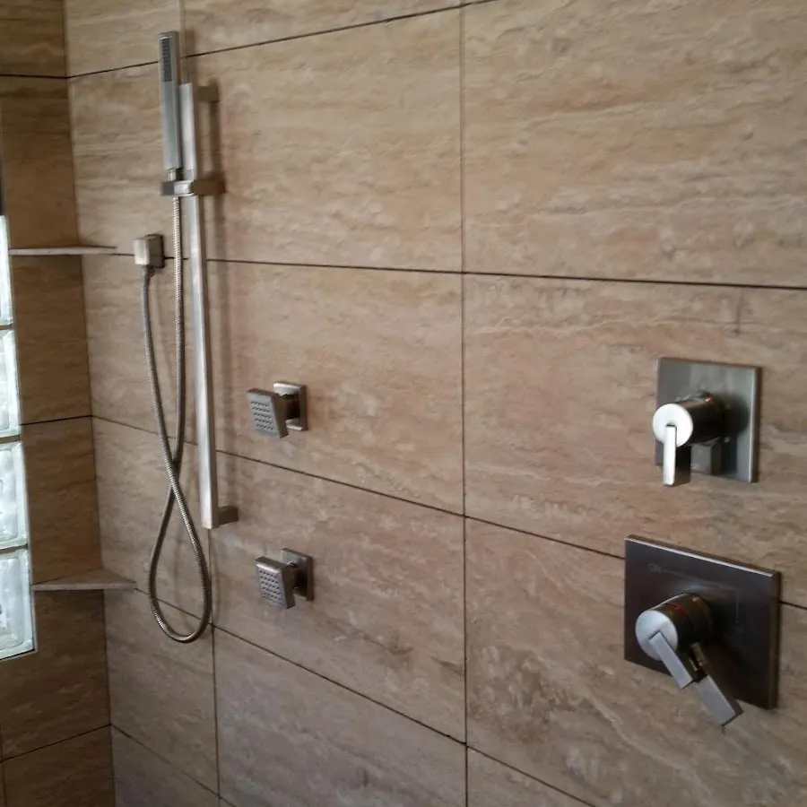 Shower fixture installation for Gas Line Repair in Chevy Chase